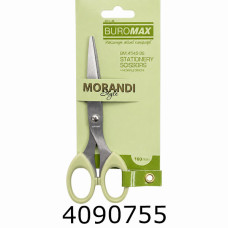 Ножиці 16см Buromax MORANDI STYLE офісні оливковий (12) BM.4545-36