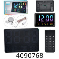Годинник електронний пластиковий USB-зарядне 30*17*4см (6) FG231107018D