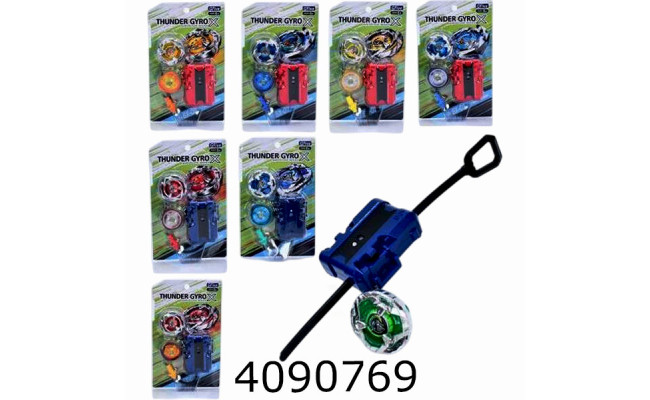 Гра Beyblade + запускалка в слюді 8 видів 14*21*4см (120) GF1301A-2A