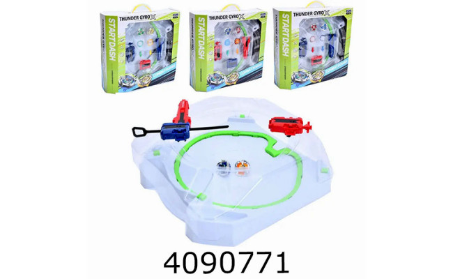 Гра Beyblade 2шт, арена, запускалка, 4 види, в коробці 43*42*11см (6/12) GF6010B-10C