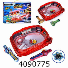 Гра Beyblade 2шт, арена, запускалка-меч, 2 види, в коробці 43*37*9см (9/18) LSD165A-B