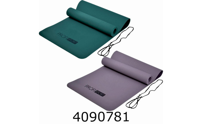 Килимок для йоги 6мм 183*61см (12) MS 0613-27