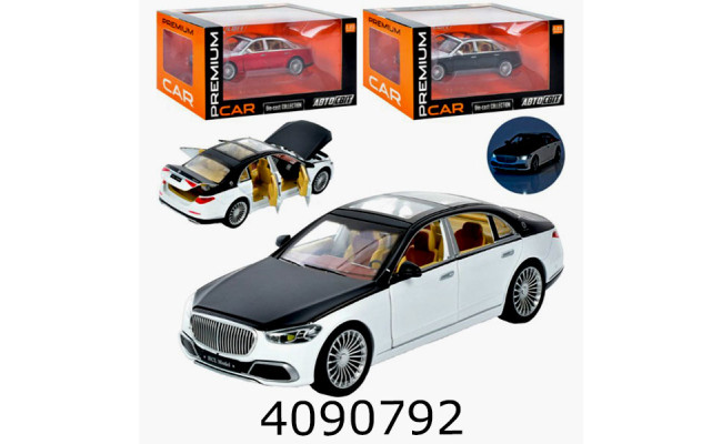 Машинка інерц. Mercedes-Maybach S-Class муз. світ. відкрив. двері Автосвіт (12) AP-1870
