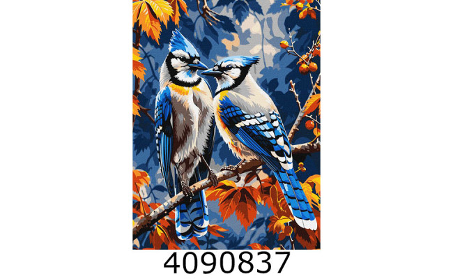 Картина по номерам 30*40см тварини 