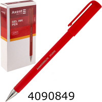 Ручка гелева Axent DG 2042 червона (12) DG2042-06