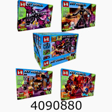 Конструктор Minecraft 4 види 271-310дет. (4) MG-1500