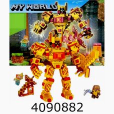 Конструктор Minecraft 4 види 437дет. MG-1258