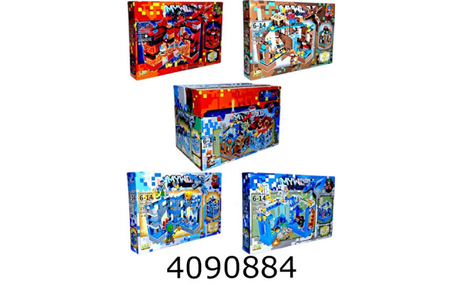 Конструктор Minecraft 227-235 дет в коробці (4) LB649