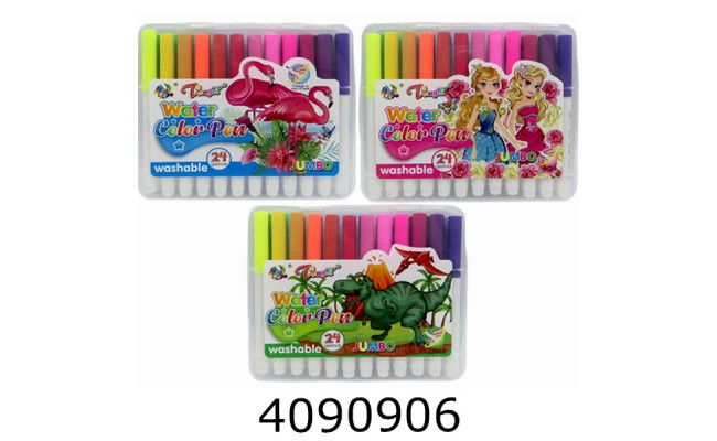 Маркер глітер. набір 24 шт (60) 48