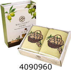 Рушник мікрофібра для кухні ціна за 2 шт 35*75 см грибочки 29644/01