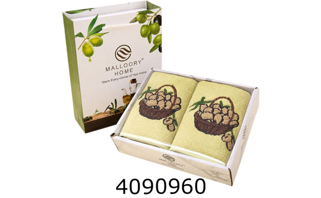 Рушник мікрофібра для кухні ціна за 2 шт 35*75 см грибочки 29644/01
