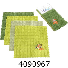 Серветка мікрофібра для кухні 30*30 см ціна за 4 шт 29939