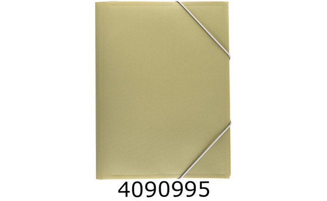 Папка на гумках пластик А4 BUROMAX MORANDI STYLE, оливкова (12) BM.3945-36