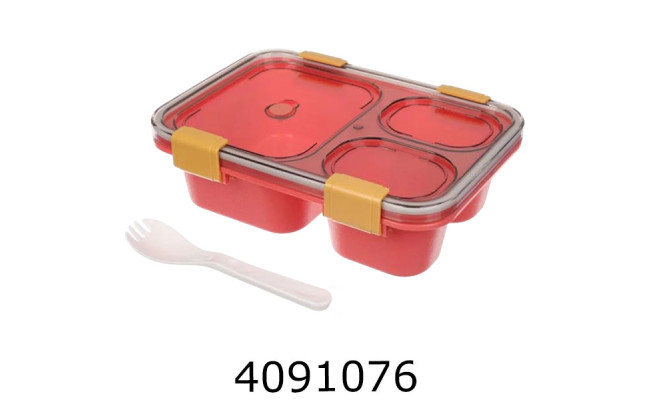 Ланч-бокс 850мл рожевий 6401-825