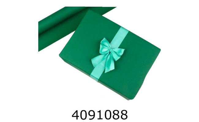 Папір подар. 70*800см Тон зелений + зелений 70г/м 255-5355
