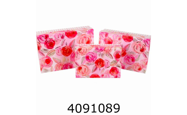 Коробка карт. для подар. 3в1 Троянда 24,5*17,5*7см... 73-4866