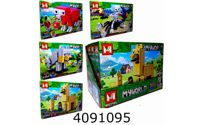 Конструктор Minecraft 271-312 дет. 4 види (4) MG 2165