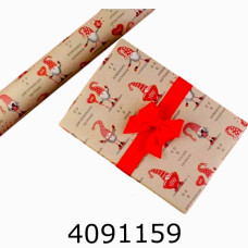 Папір подар. 70*800см Гноми 70г/квм 255-3047