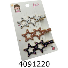 Заколка зірочка ціна за 6 шт bb4536