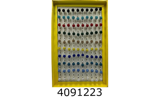 Каблучка метал. в дисплеї за 100шт (8) K1307