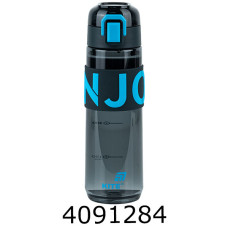 Пляшечка для води 680 мл, чорно-блакитна KITE K25-1233-2