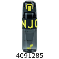 Пляшечка для води 680 мл, чорно-жовта KITE K25-1233-1