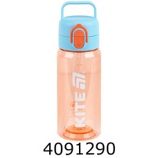 Пляшечка для води 600 мл, помаранчево-блакитна KITE K26-1314-3