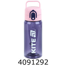 Пляшечка для води 600 мл, фіолетово-рожева KITE K26-1314-2