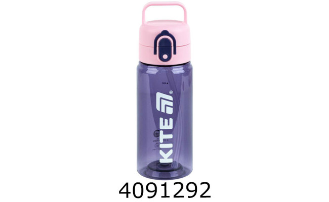 Пляшечка для води 600 мл, фіолетово-рожева KITE K26-1314-2