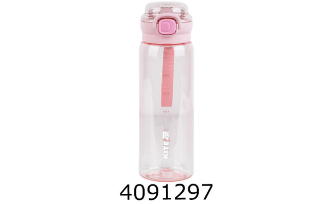 Пляшечка для води 750 мл, рожева KITE K26-1317-2