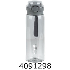 Пляшечка для води 750 мл, сіра KITE K26-1317-3