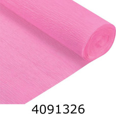 Папір гофр. __% рожевий 50*2.5м (120)