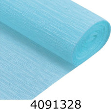 Папір гофр. __% блакитний 50*2.5м (120)