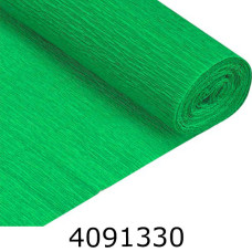 Папір гофр. __% зелений 50*2.5м (120)