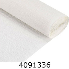 Папір гофр. __% білий 50*2.5м (120)