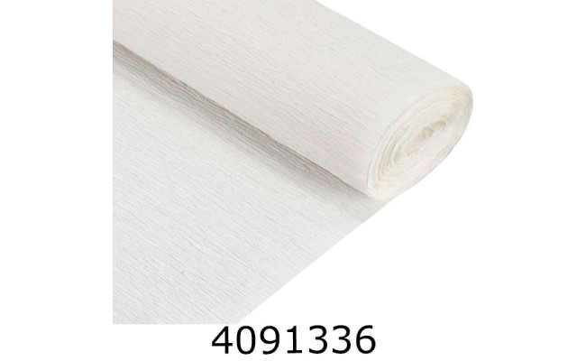 Папір гофр. __% білий 50*2.5м (120)