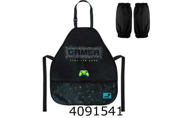 Фартух для творчості з рукавами Kite Education 161 Play the Game K26-161-2