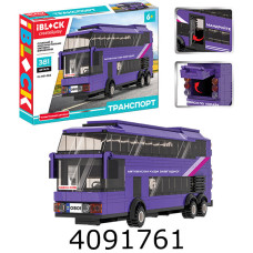 Конструктор IBlock Транспорт Автобус 381 дет. в коробці (12) PL-921-382