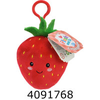Полуниця 10см брелок м'яка іграшка (50) PLC25086