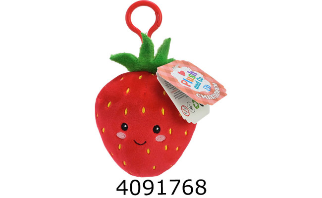 Полуниця 10см брелок м'яка іграшка (50) PLC25086