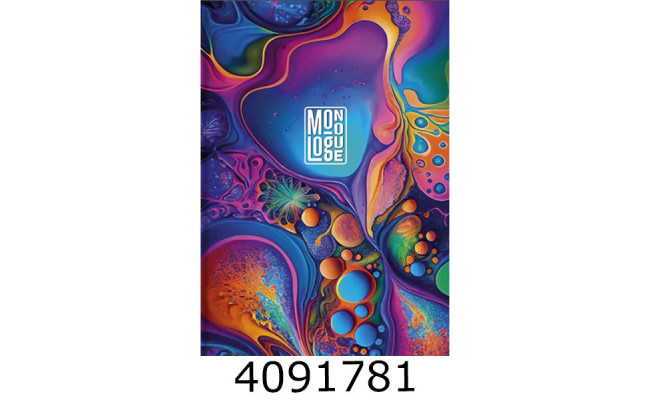 Канц. книга 80 арк. кл. Школярик крем. блок 70г/м2, картон, мат. ламінація, Student (12) A4-IC-080-7041K