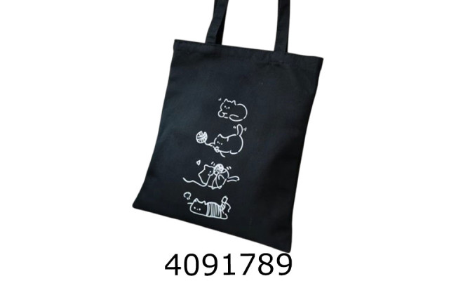 Сумка шопер Котик з нитками 34*40см 805-1
