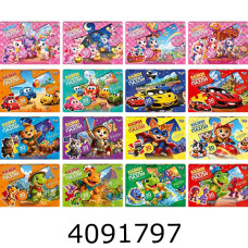 Пазли 30 ел. maxi м'які  Puzzle асорті 16 видів (16) Danko toys Mx30-08-01,02,0