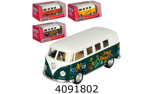 Машинка метал. Volkswagen 1962 Kinsmart  (24/96) 5060FW