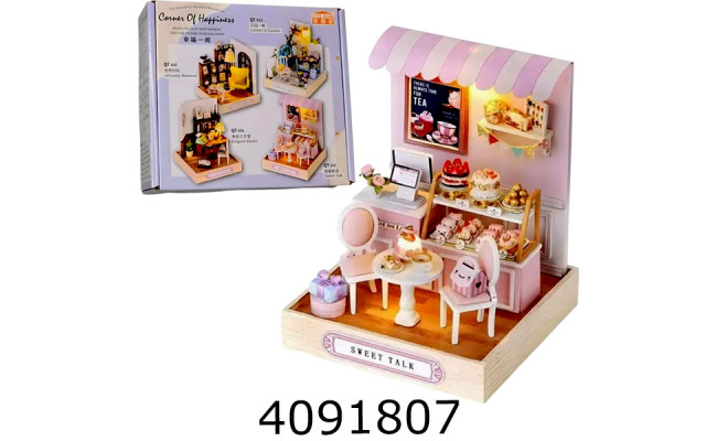 Конструктор румбокс Corner Of Happiness 9*9*11см пилозахист (48) QT-032