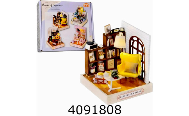 Конструктор румбокс Corner Of Happiness 9*9*11см пилозахист (48) QT-037