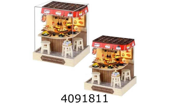 Конструктор румбокс Corner Of Happiness мікс 4 9*9*11см з/с (48) QT-088