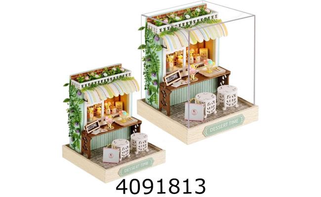 Конструктор румбокс Corner Of Happiness мікс 4 9*9*11см з/с (48) QT-086