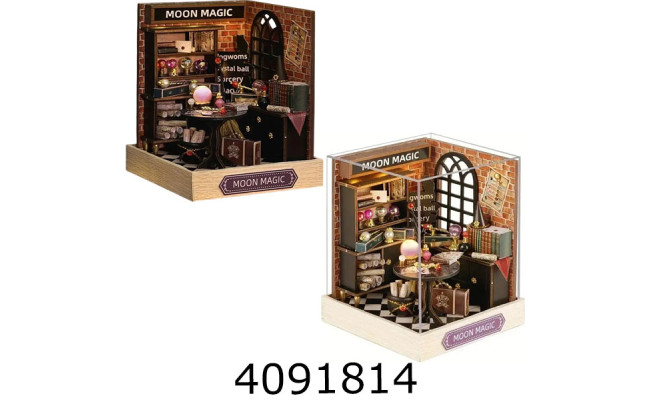 Конструктор румбокс Corner Of Happiness мікс 4 9*9*11см з/с (48) QT-085