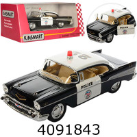 Машинка метал. Chevrolet Bel Air 1957 Police Kinsmart (24/96) 5323W Машинка метал. Chevrolet Bel Air 1957 Police Kinsmart (24/96) 5323W